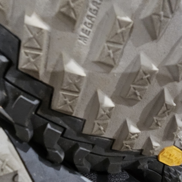 Merrell Gray and Blue Women's Athletic Shoes - Picture 5 of 7